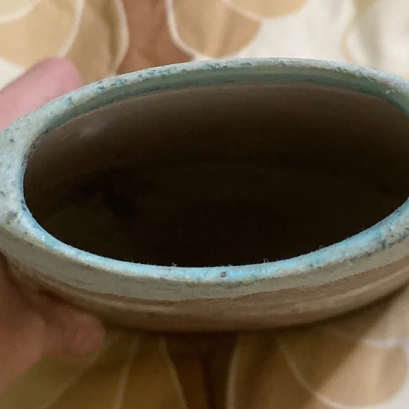 Signed pottery piece - Picture 5 of 5